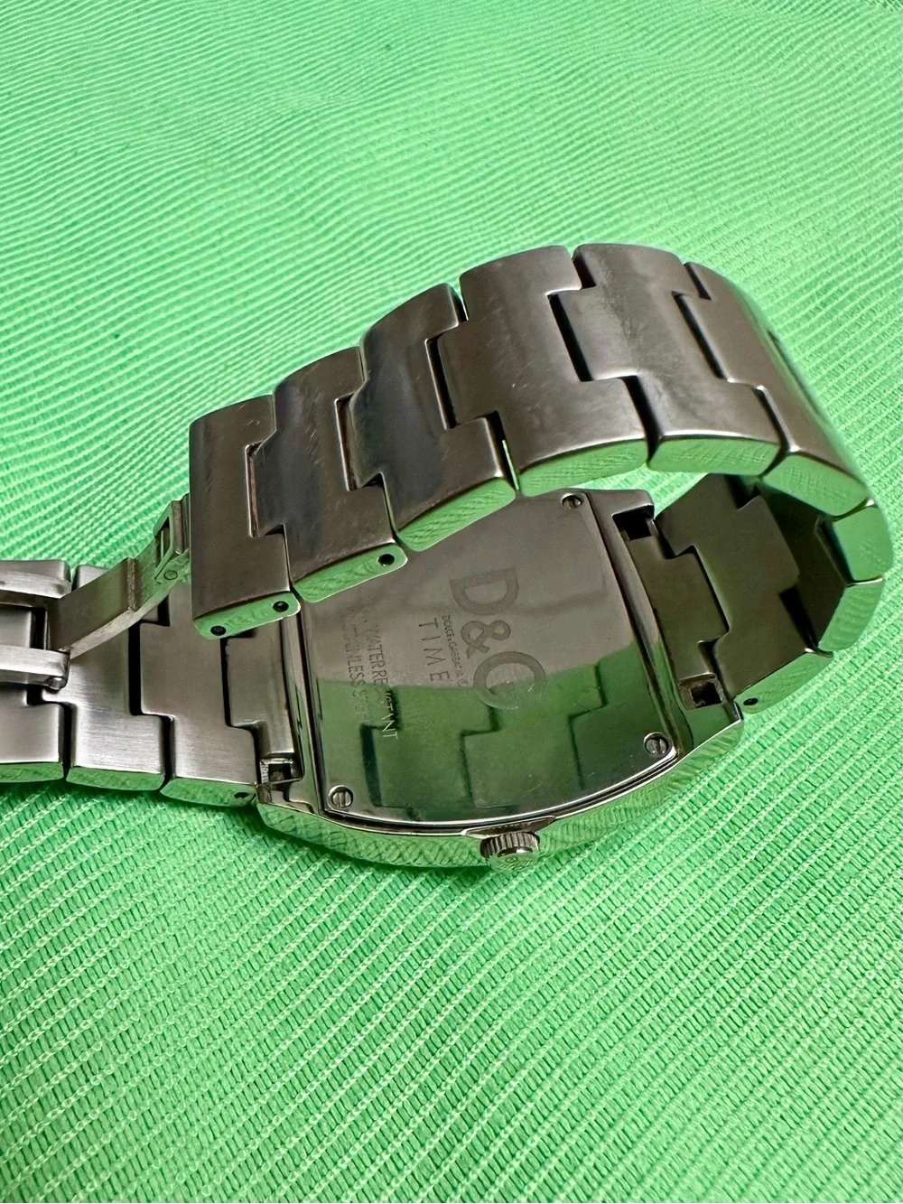 D&G Dual-Time Stainless Steel Watch - Silver